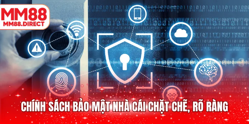 Chính sách bảo mật nhà cái chặt chẽ, rõ ràng